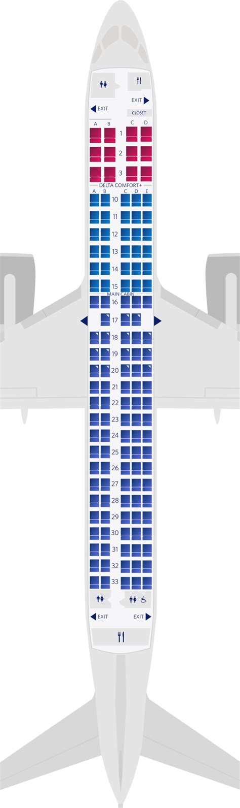 Airbus A220-300 Seat Maps, Specs & Amenities | Delta Air Lines