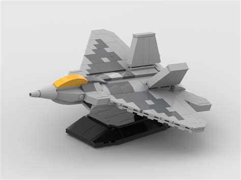 LEGO MOC Lockheed Martin F-22 Raptor by thelegowolfpack | Rebrickable ...