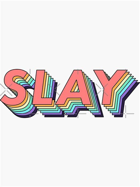 Slay Sticker by ind3finite | Preppy stickers, Pink wallpaper girly, Preppy wallpaper