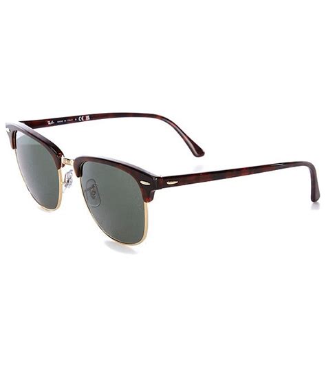 Ray-Ban Unisex Clubmaster 55mm Tortoise Sunglasses | Dillard's