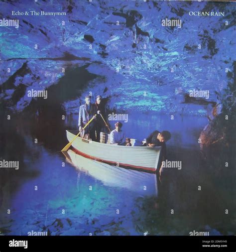 Echo & The Bunnymen ‎– Ocean Rain - Vintage vinyl album cover Stock ...