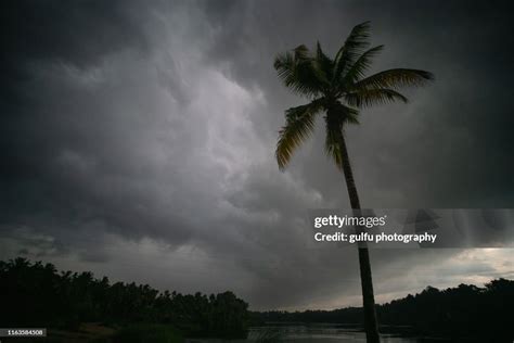 Rain Clouds During Monsoon Season Kerala India High-Res Stock Photo ...