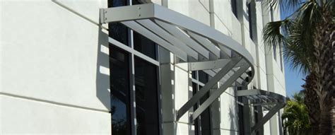 Aluminum sunshade & awning fabrication in Florida | Arch Metals