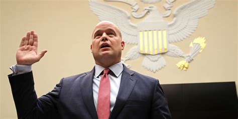 Matthew Whitaker Evades Democratic Questions on Mueller Probe Role at ...