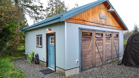 470sf Garage Converted into AMAZING Modern Living Space