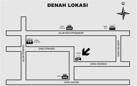 Detail Gambar Denah Denah Jalan Koleksi Nomer 1