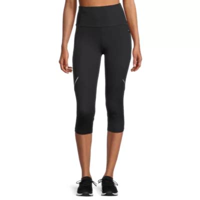 Xersion Run Womens High Rise Quick Dry 7/8 Ankle Leggings, Color: Classic Charcoal - JCPenney