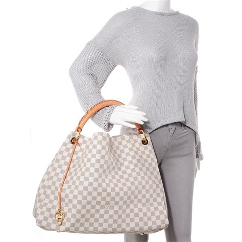 LOUIS VUITTON Damier Azur Artsy GM 67252