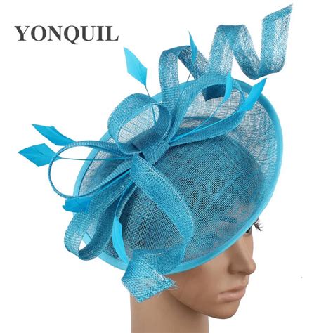 Stingy Brim Chuch Fascinator Hat With Headband Accessory For Formal Womens Wedding, Party ...