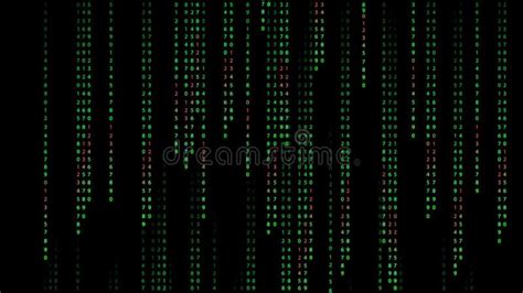 Matrix Binary Rain Stock Illustrations – 381 Matrix Binary Rain Stock ...