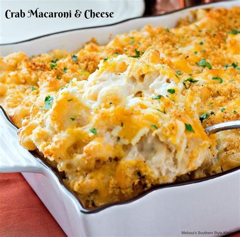 Crab Macaroni and Cheese - melissassouthernstylekitchen.com