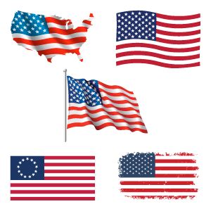 Printable American Flag Images