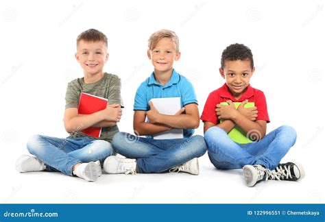 Group of Little Children with School Supplies Stock Image - Image of diversity, africanamerican ...