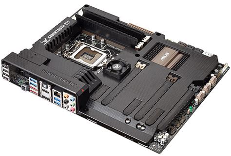 ASUS Debuts the SABERTOOTH Z77 Motherboard | techPowerUp