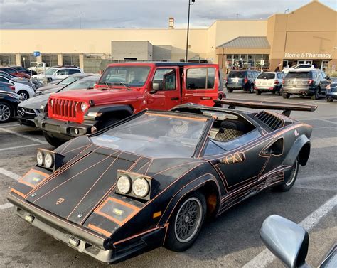 Iconic Lambo Countach Spotted In… Just Kidding, It’s A Fiero | Carscoops