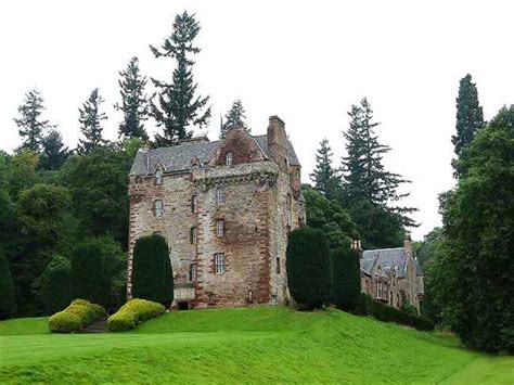 Castle Leod Picture Strathpeffer Ross-shire Ross and Cromarty Highland ...