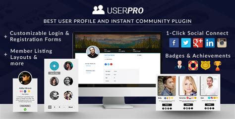 UserPro - User Profiles with Social Login | prothemeworld.net