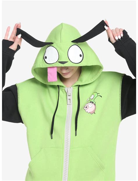 Invader Zim GIR Cosplay Girls Hoodie | Hot Topic