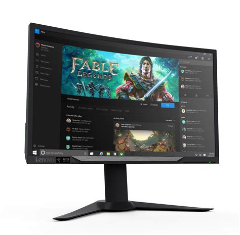 New Lenovo Gaming Laptops and Curved Displays