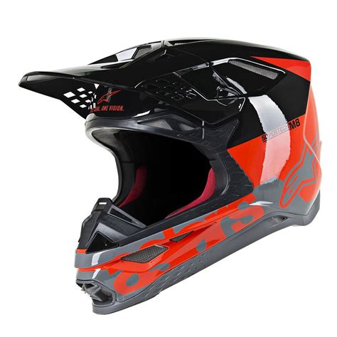 Alpinestars S-m8 Radium Helmet Orange A83014193183 Offroad Helmets ...