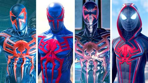 Evolution of Spider-Man 2099 Suits in Spider-Man Games (2000-2020) - YouTube