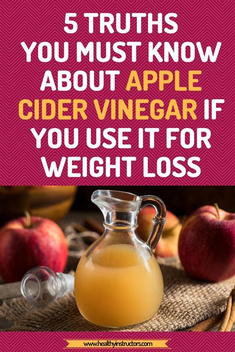 Best 15 Apple Cider Vinegar for Weight Loss Recipe – Easy Recipes To ...