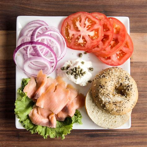 salmon lox bagel near me - Mariah Barclay