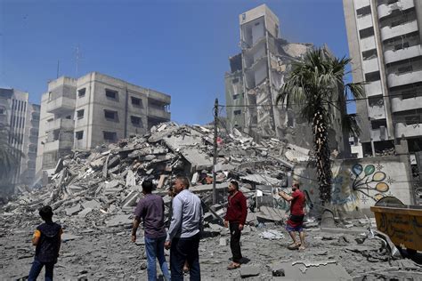 The Latest: Israeli jets stage heavy airstrikes in Gaza City | AP News