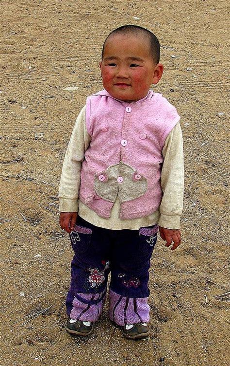 Mongolian Child Photograph by Diane Height