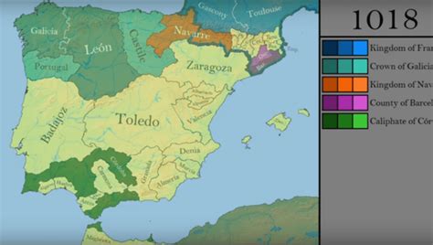 How the borders of Iberia changed in the Middle Ages - Medievalists.net