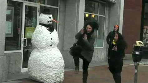 Scary Snowman Pranks Will Never Get Old! | RTM - RightThisMinute