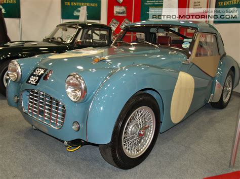 1956 Triumph TR3 SRW992 Works Racer P3140283 Race Retro 2009 : Retro-Motoring Triumph Motor ...