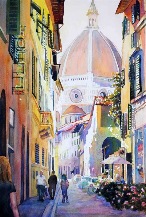 Catherine Hillis: Artist in Motion: Italian Street Scenes