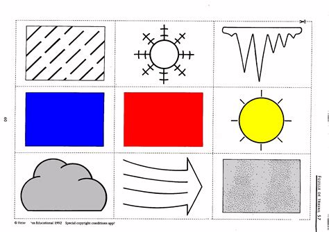 Weather Map Symbols Worksheet – E Street Light