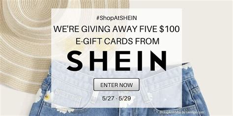 Win A $100 SHEIN eGift Card!