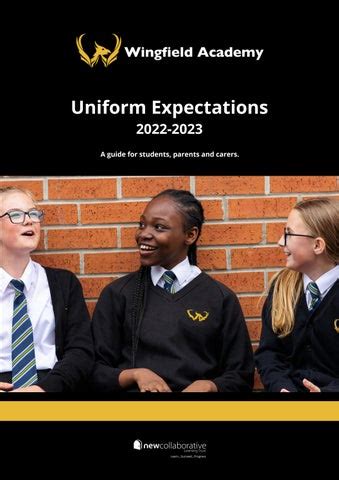 Wingfield Academy - Uniform Expectations by New College - Issuu