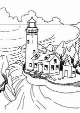 Lighthouse Coloring Pages At GetColoringscom  Free printable sketch template
