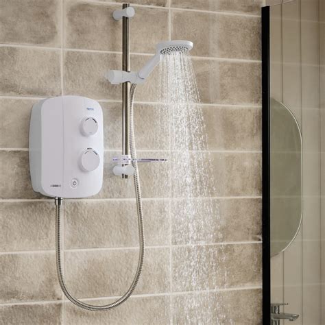 Triton Silent Thermostatic Power Shower | Toolstation