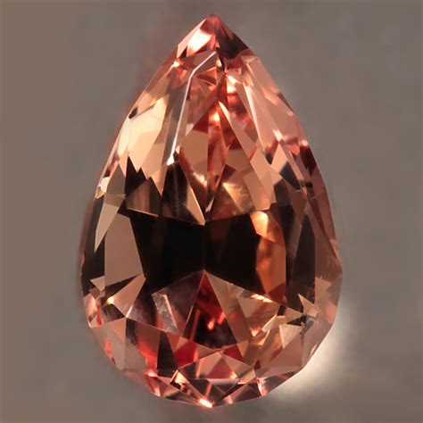 1.66 Carat Imperial Topaz, Ouro Preto, Pear Shape, 9x6mm