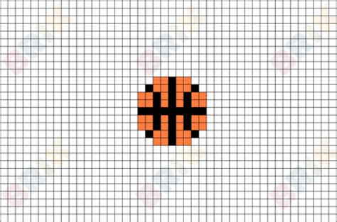 Basketball Perler Bead Patterns