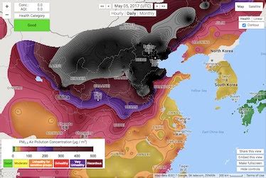 Beijing Air Pollution Is More Unhealthy Than Cigarettes