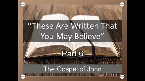 The Gospel of John Chapter 6 - YouTube