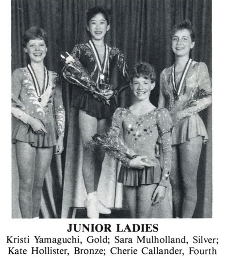 Kristi Yamaguchi during the medal award ceremony for the Central Pacific Figure Skating ...