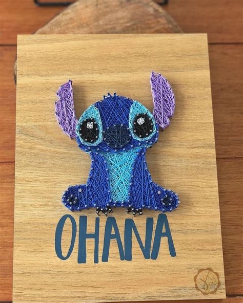 Lilo, String Art, Ems, Stitch, Instagram, Line Art, Full Stop, Sew, Stitches