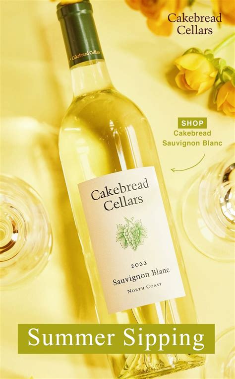 Cakebread Cellars Sauvignon Blanc in 2023 | Sauvignon blanc, Summer ...