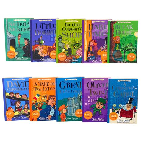 The Charles Dickens Children's Collection, Easy Classics, 10 Books Set – Lowplex