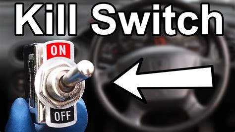 Here's How You Can Make and Install a Hidden Kill Switch for Your Car