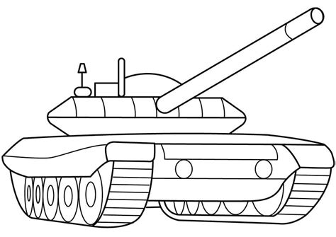 Panther Tank Coloring Page - Free Printable Coloring Pages for Kids