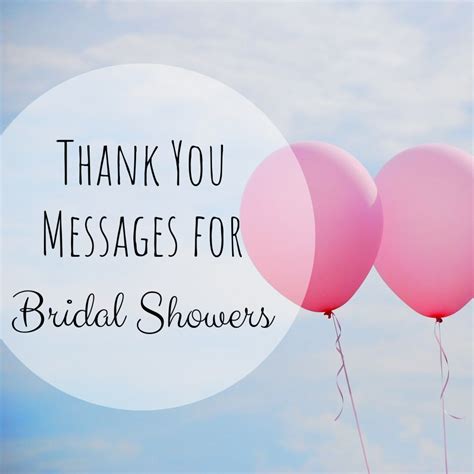 What to Write in a Bridal Shower Thank You Note: Wording Samples ...