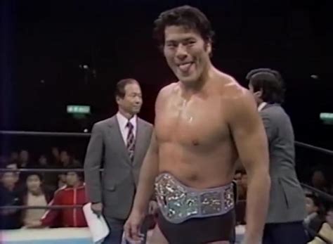 NJPW founder, Antonio Inoki, was once the WWF Champion. This is a title ...